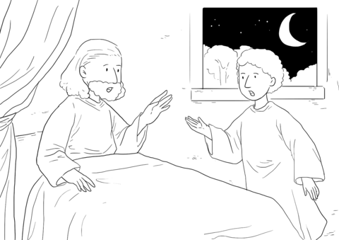 1 Samuel 3 5 Samuel Hears God Speaking   Samuel And Eli Coloring Page